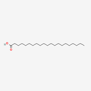 Chemical structure of Heneicosanoic Acid