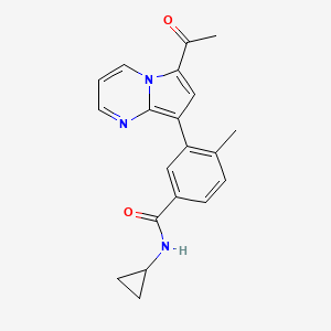 Chemical structure of TP-472
