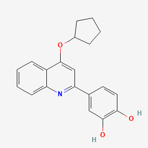 Chemical structure of CMS121