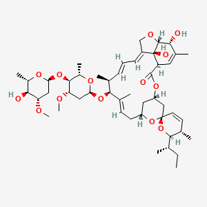 Chemical structure of δ2-Avermectin B1a