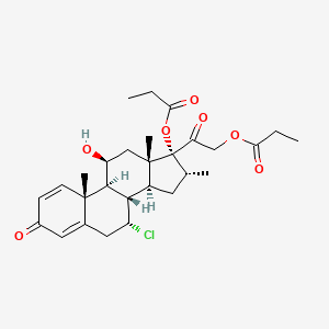Chemical structure of Alclometasone Dipropionate