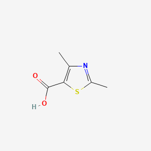 Chemical structure of 2,4-Dimethylthiazole-5-Carboxylic Acid