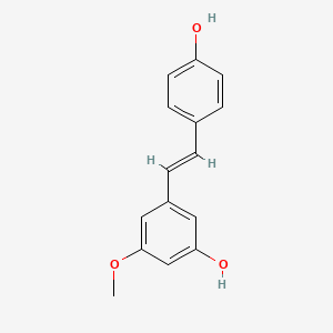 Chemical structure of Pinostilbene