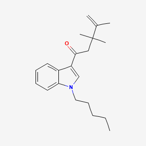 Chemical structure of UR-144 Degradant