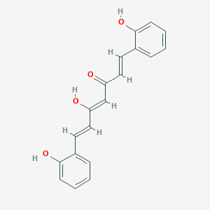 Chemical structure of Salicylcurcumin