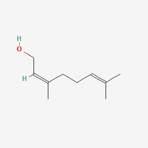 Chemical structure of Nerol