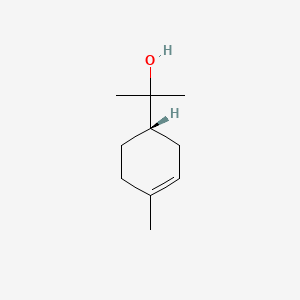 Chemical structure of (-)-α-Terpineol