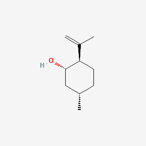 Chemical structure of (+)-Isopulegol