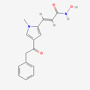 Chemical structure of APHA Compound 8