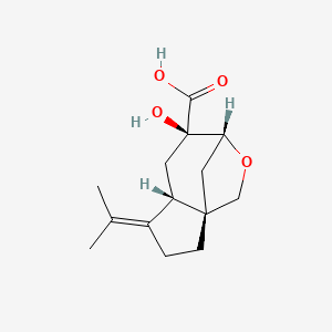 Chemical structure of Aspterric Acid
