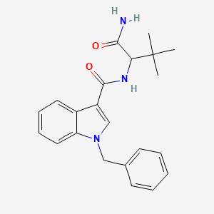 Chemical structure of ADB-BICA