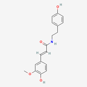 Chemical structure of Feruloyltyramine
