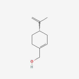 Chemical structure of Perillyl Alcohol