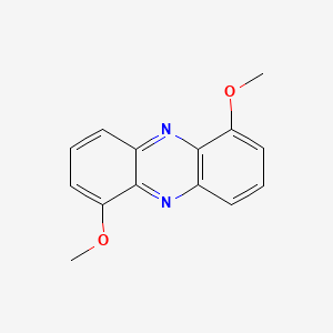 Chemical structure of 1,6-Dimethoxyphenazine