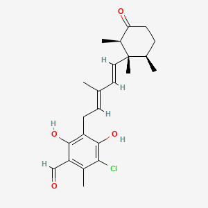 Chemical structure of Ascochlorin