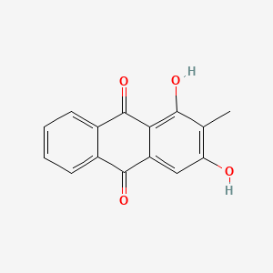 Chemical structure of Rubiadin