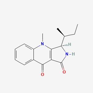 Chemical structure of Quinolactacin A1