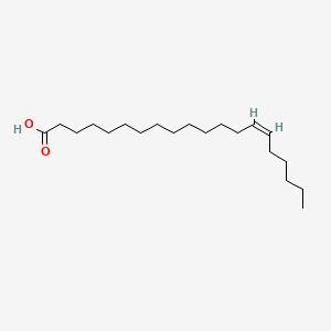 Chemical structure of 14(Z)-Eicosenoic Acid