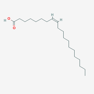 Chemical structure of 8Z-eicosenoic acid