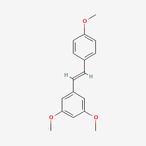 Chemical structure of Trismethoxyresveratrol