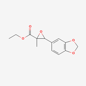 Chemical structure of PMK ethyl glycidate