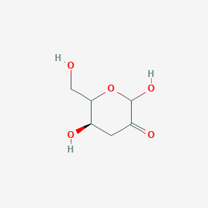 Chemical structure of 3-deoxy Galactosone