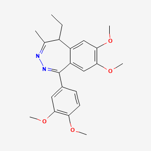 Chemical structure of Tofisopam