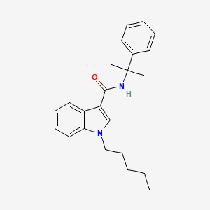 Chemical structure of CUMYL-PICA