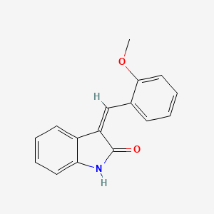 Chemical structure of SU 5214