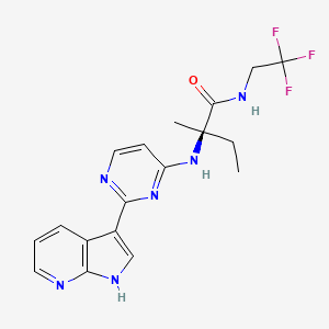 Chemical structure of VX-509