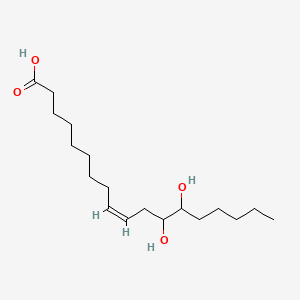 Chemical structure of (±)12(13)-DiHOME