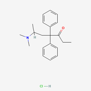 Chemical structure of UR-144 N-(2-chloropentyl) analog