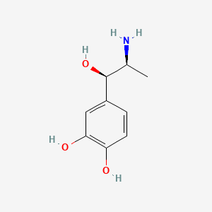 Chemical structure of Levonordefrin