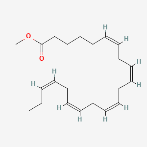 Chemical structure of Heneicosapentaenoic Acid methyl ester