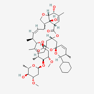 Chemical structure of epi-Doramectin
