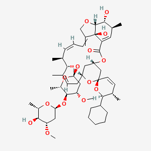 Chemical structure of δ2-Doramectin
