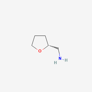 Chemical structure of (R)-(-)-Tetrahydrofurfurylamine