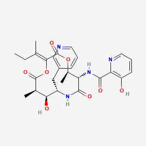 Chemical structure of Pyridomycin