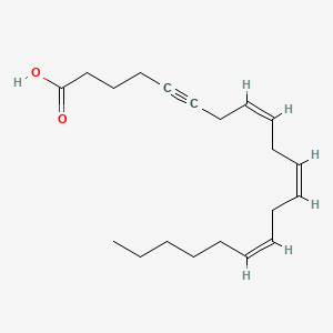 Chemical structure of 5,6-dehydro Arachidonic Acid