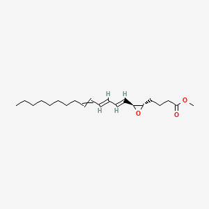 Chemical structure of Leukotriene A3 methyl ester
