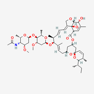 Chemical structure of Eprinomectin B1a
