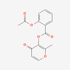 Chemical structure of Aspalatone