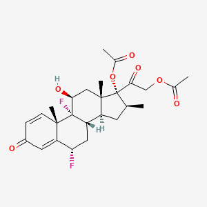 Chemical structure of Diflorasone Diacetate