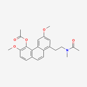 Chemical structure of ATM4 4-acetoxy analog