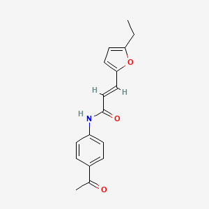 Chemical structure of Heclin