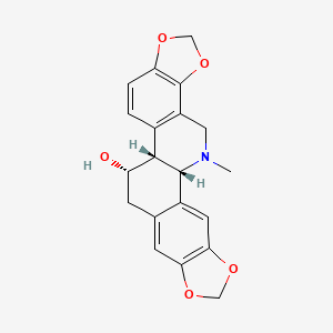 Chemical structure of Chelidonine