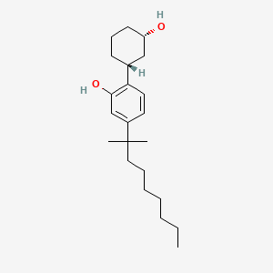 Chemical structure of (±)-CP 47,497-C8-homolog (exempt preparation)