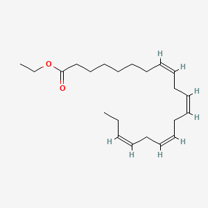 Chemical structure of ω-3 Arachidonic Acid ethyl ester