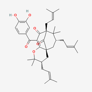 Chemical structure of Isogarcinol