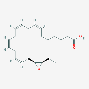 Chemical structure of (±)19(20)-EpDTE